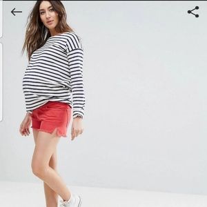 ASOS Maternity Shorts, Size 4